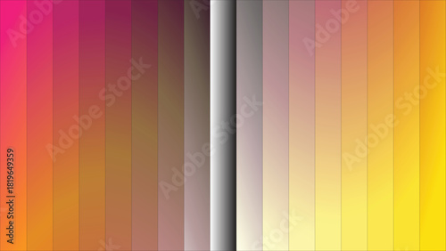 Vibrant Abstract Dual-Panel Gradient Art | Modern Split Spectrum Blend with Warm and Cool Color Tones for Creative Backgrounds & Inspiration