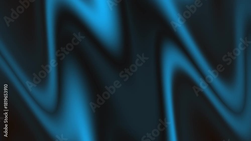 Flowing abstract liquid gradients in unique irregular shapes for elegant background. Looped 4k animation