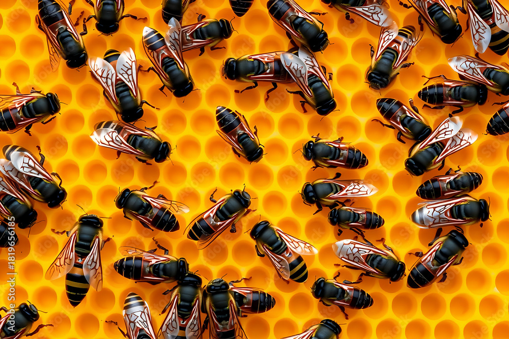 seamless pattern with yellow flowers