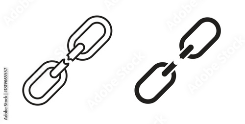 Weakness icon with editable stroke and flat vector pack