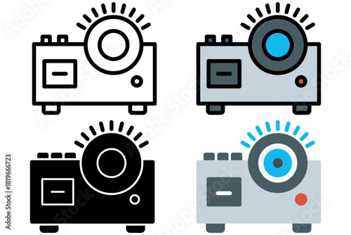 FlashView Cinema Projector Set 