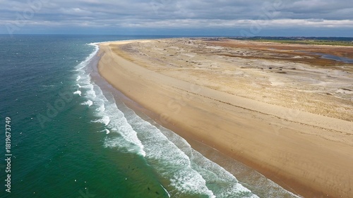 Cape Cod National Seashore Outer Beach Aerial