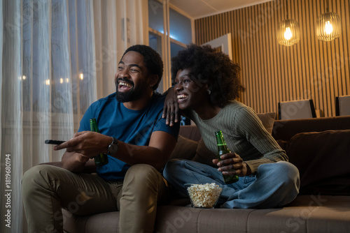 Watching tv together