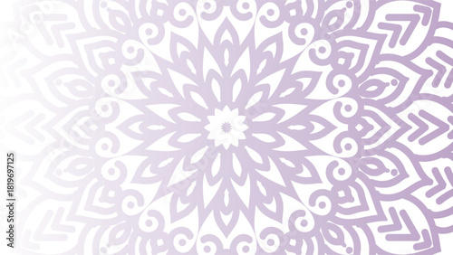 Mandala Background - Gradient round mandala .Hand Made, Indian Mandala 