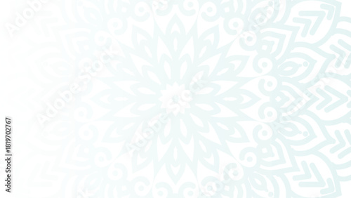 Mandala Background - Gradient round mandala .Hand Made, Indian Mandala 