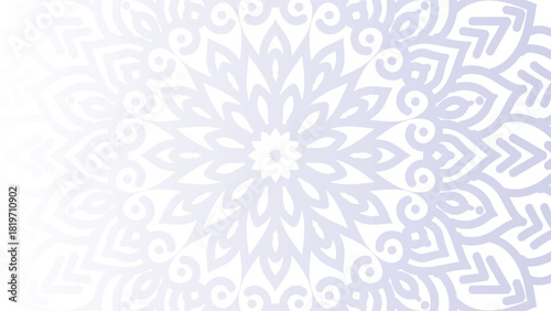 Mandala Background - Gradient round mandala .Hand Made, Indian Mandala 