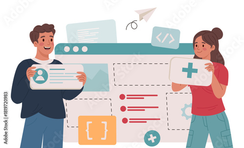 Team Create Digital Content for Social Media Blog.