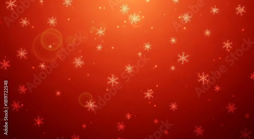 Festive snowfall background with glittering snowflakes for holiday magic, ideal for Christmas cards, winter promotions, and seasonal marketing campaigns