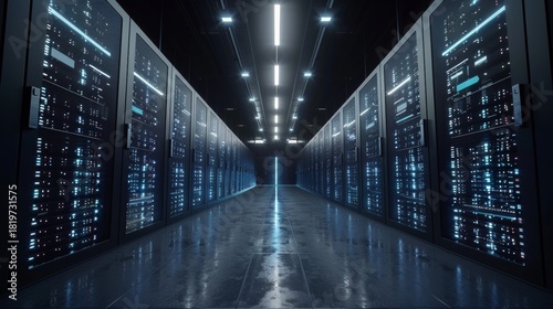 Exploring server racks in data centers  the backbone of cloud computing and ai database solutions