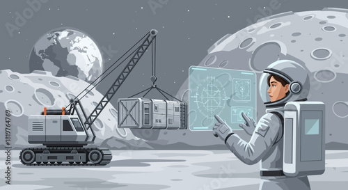 Lunar Construction: A Vision of Humanity's Future Settlement on the Moon