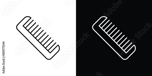 Hair brush icons vector template, EPS 10 for design