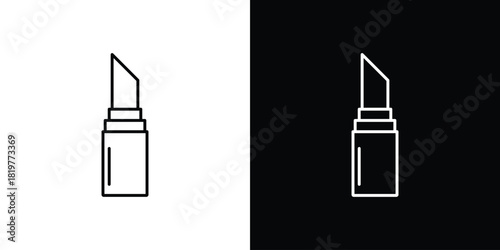 Lipstick icons vector template, EPS 10 for design