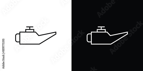 Oil can icons vector template, EPS 10 for design