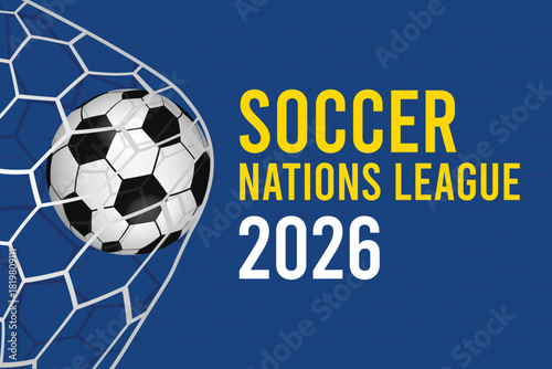 Soccer Nations League 2026 Banner