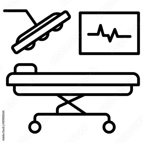 Operation Room Outline Icon