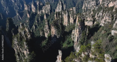 Beautiful landscape in Zhangjiajie National Forest Park, China