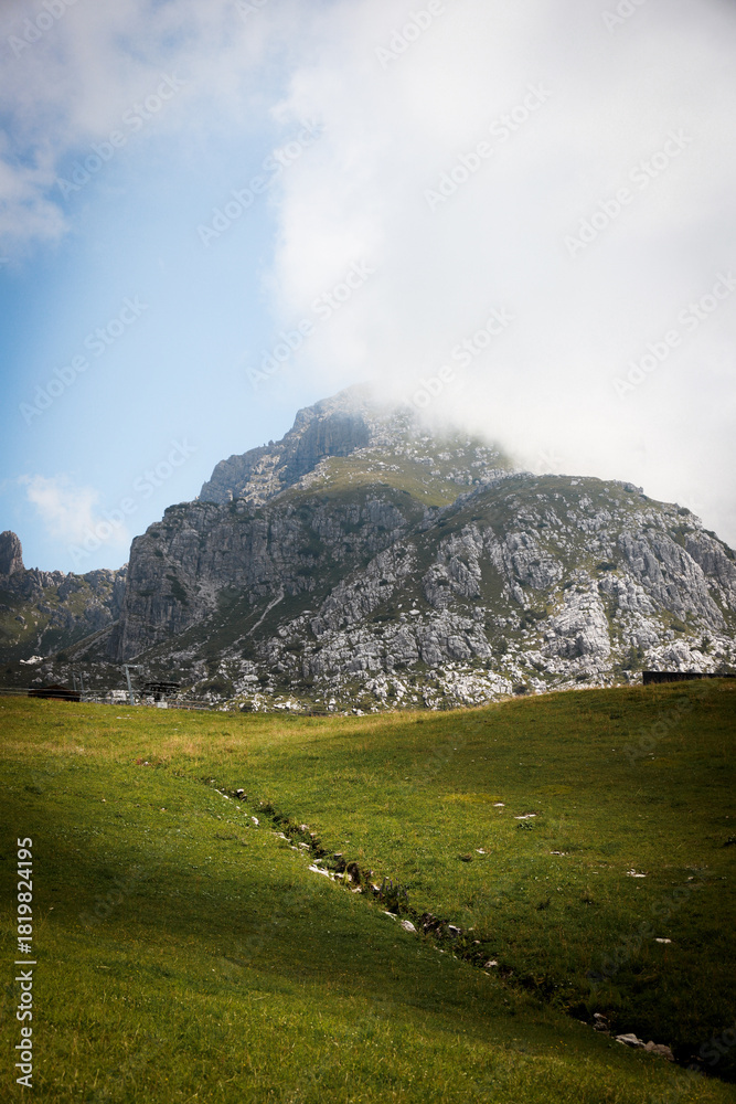 Fototapeta premium Italian Alps, Barzio, Piani di Bobbio