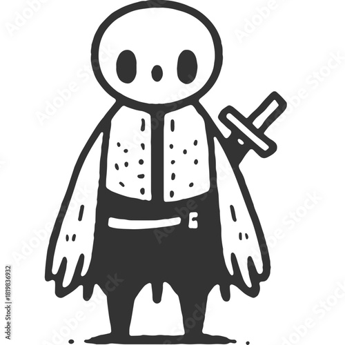 Order That Never Should Have Been Given Vintage Illustration Vector