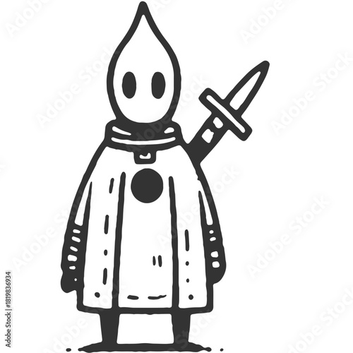 Order That Never Should Have Been Given Vintage Illustration Vector