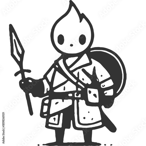 Order That Never Should Have Been Given Vintage Illustration Vector