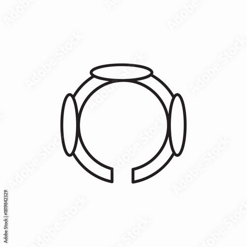 barcelet jewelry icon sign vector