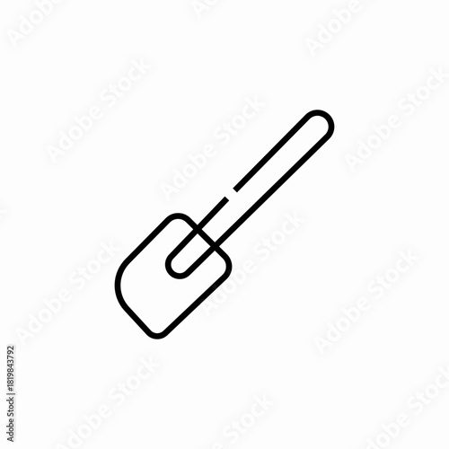 food turner icon sign vector