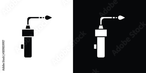 Welding icons. Simple solid style. Glyph vector illustration isolated