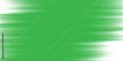 modern green halftone gradient texture. Vanishing polka dot background. eps 10