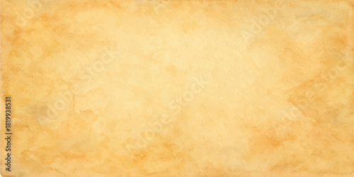 Vintage parchment paper texture background with aged, stained, and worn antique surface design