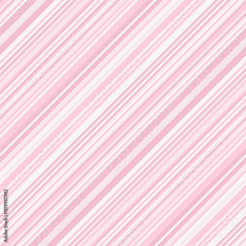 Delicate pink diagonal stripes create a subtle yet elegant pattern. Perfect for backgrounds, textures, or website designs needing a touch of feminine charm.