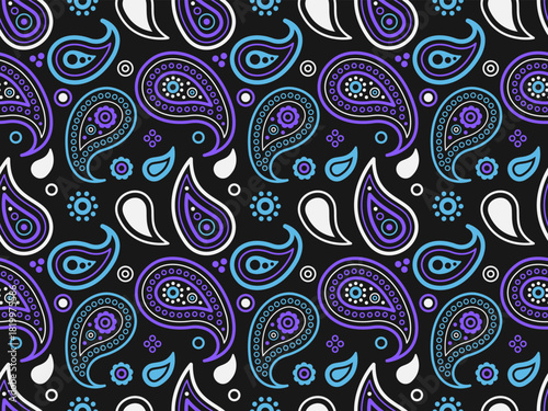 Swirling blossom medallion texture. Classical ornamental of complexity drawing. Calligraphic stylish by orient elegant.