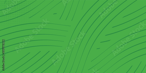 farm green banner modern, organic abstract background with fields. vector illustration.