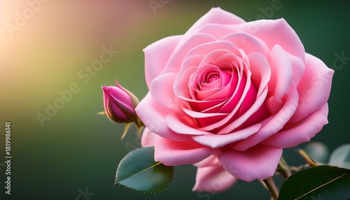 Pink Rose Flower