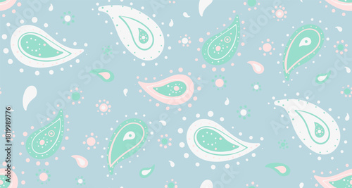 Curtain detailed with indian floral. Retro style lovely in sparse herbal. Ornate event a asian colourful.