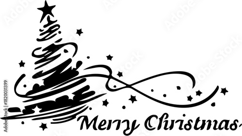 Happy Christmas vector 