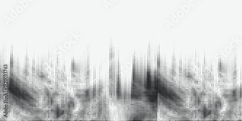 Grunge halftone gradient texture. Faded grit noise background. Sandy gritty wallpaper. Vector graphic design