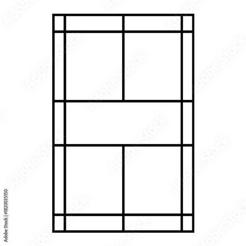 Badminton Court Layout