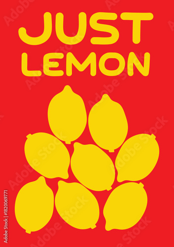 Design wall art lemon poster unique