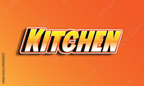 kitchen Text Effect for Vibrant Promotional cooker