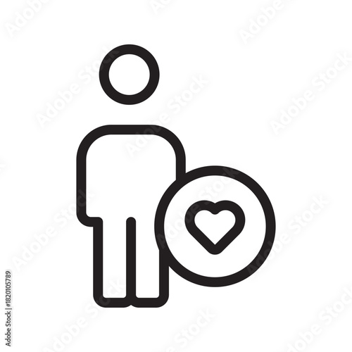 Dedicated Volunteer icon collection for community service, nonprofit programs, social work, and charitable initiatives