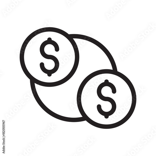 Dynamic Currency Exchange icon collection for financial apps, global transactions, forex platforms, and money transfer services