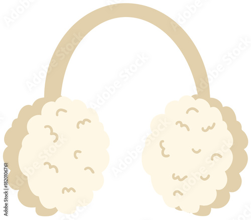 Hand drawn ear muffs