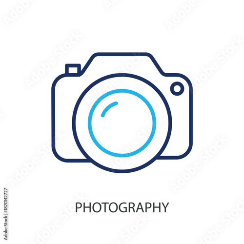 Photography thin line icons. Original vector illustration.