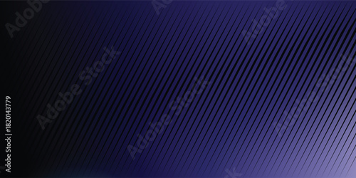 Simple Blue Gradient Background with Diagonal black lines. Blue Blurred Gradient, elegant and futuristic good for wallpaper, copy space. eps 10