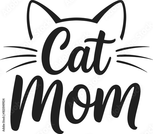 Cat Mom SVG