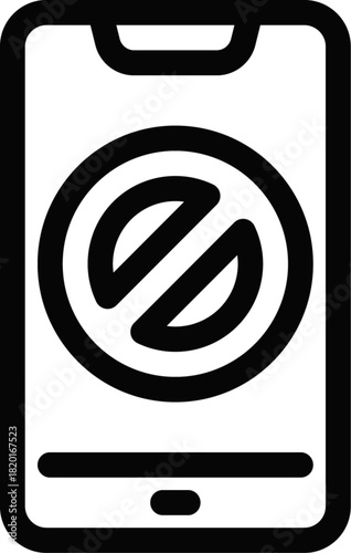 Phone restriction icon