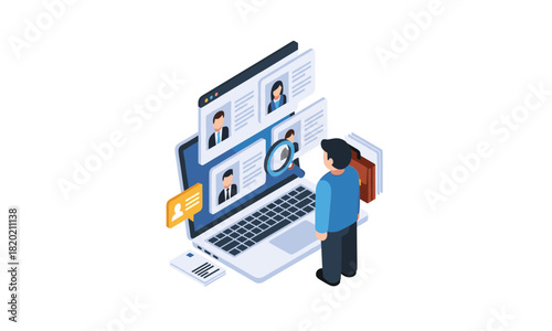 Online Job Recruitment