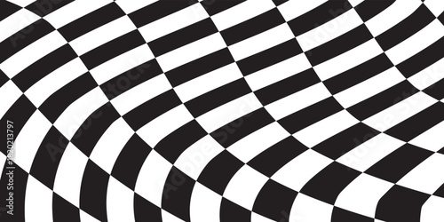 black white checkered seamless background. Green white graphic resource checkered pattern vector ilustartion