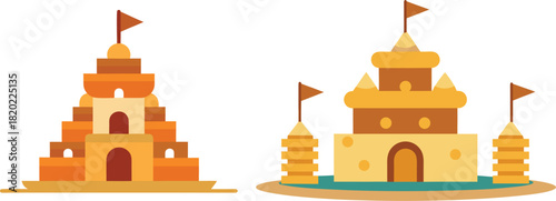 Tiny edible cookie castle, fantasy fairytale dessert, whimsical miniature architecture, magical sweet sculpture