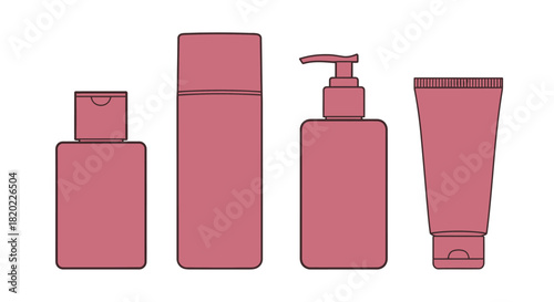 Luxurious cosmetic product packaging for your brand's stylish design